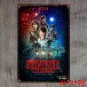 PLAQUE EN ÉTAIN STRANGER THINGS 30 X 20 CM