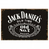 PLAQUE EN ÉTAIN JACK DANIEL'S 30 X 20 CM