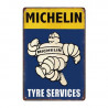 PLAQUE EN ÉTAIN MICHELIN 30 X 20 CM