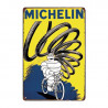 PLAQUE EN ÉTAIN MICHELIN 30 X 20 CM