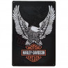 PLAQUE EN ÉTAIN MOTO HARLEY DAVIDSON 30 X 20 CM