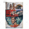 PLAQUE EN ÉTAIN FILM JAMES BOND 007 30 X 20 CM