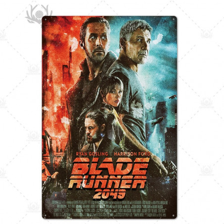 PLAQUE EN ÉTAIN FILM BLADE RUNNER 30 X 20 CM