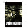 PLAQUE EN ÉTAIN FILM BAND OF BROTHERS 30 X 20 CM