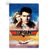 PLAQUE EN ÉTAIN FILM TOP GUN 30 X 20 CM