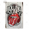 PLAQUE EN ÉTAIN THE ROLLING STONES 30 X 20 CM