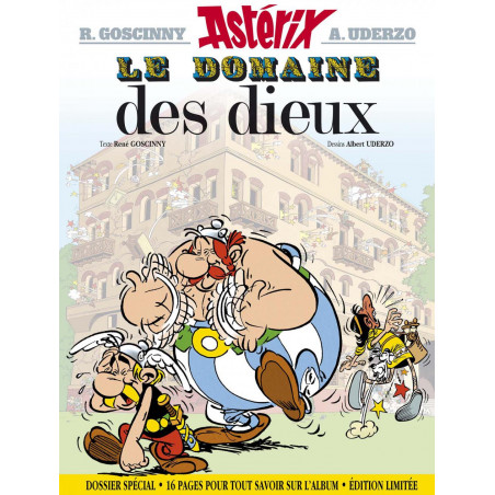 PLAQUE EN ÉTAIN ASTERIX ET OBELIX 30X20 CM