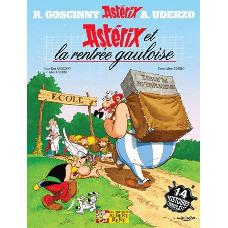 PLAQUE EN ÉTAIN ASTERIX ET OBELIX 30X20 CM