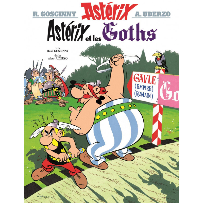 PLAQUE EN ÉTAIN ASTERIX ET OBELIX 30X20 CM