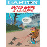 PLAQUE EN ÉTAIN GASTON LAGAFFE 30X20 CM