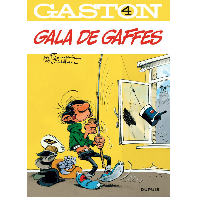 PLAQUE EN ÉTAIN GASTON LAGAFFE 30X20 CM