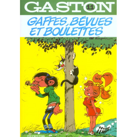 PLAQUE EN ÉTAIN GASTON LAGAFFE 30X20 CM