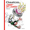 PLAQUE EN ÉTAIN GASTON LAGAFFE 30X20 CM