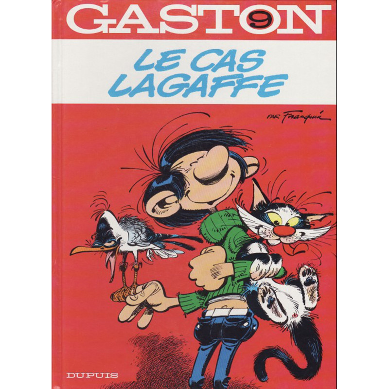 PLAQUE EN ÉTAIN GASTON LAGAFFE 30X20 CM