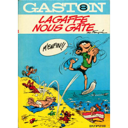 PLAQUE EN ÉTAIN GASTON LAGAFFE 30X20 CM