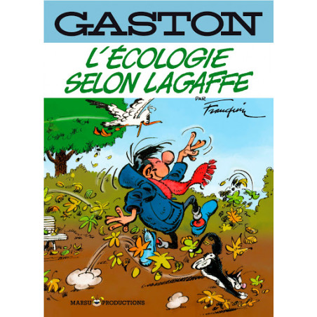 PLAQUE EN ÉTAIN GASTON LAGAFFE 30X20 CM