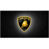 PLAQUE EN ÉTAIN LAMBORGHINI 30X20 CM