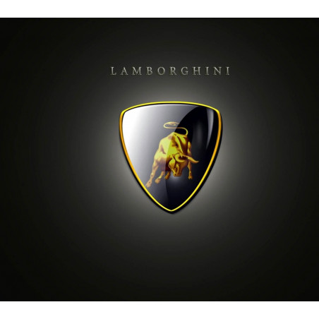 PLAQUE EN ÉTAIN LAMBORGHINI 30X20 CM