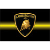 PLAQUE EN ÉTAIN LAMBORGHINI 30X20 CM