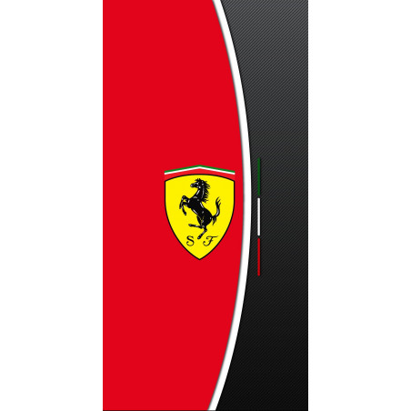 PLAQUE EN ÉTAIN FERRARI 30X20 CM