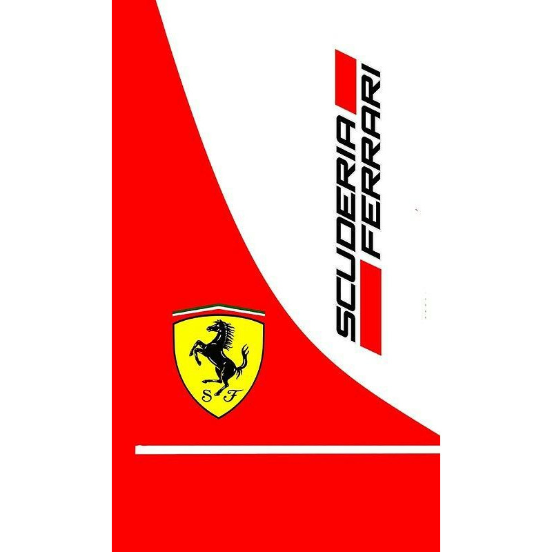 PLAQUE EN ÉTAIN FERRARI 30X20 CM