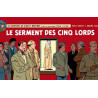 PLAQUE EN ÉTAIN BLAKE & MORTIMER 30X20 CM