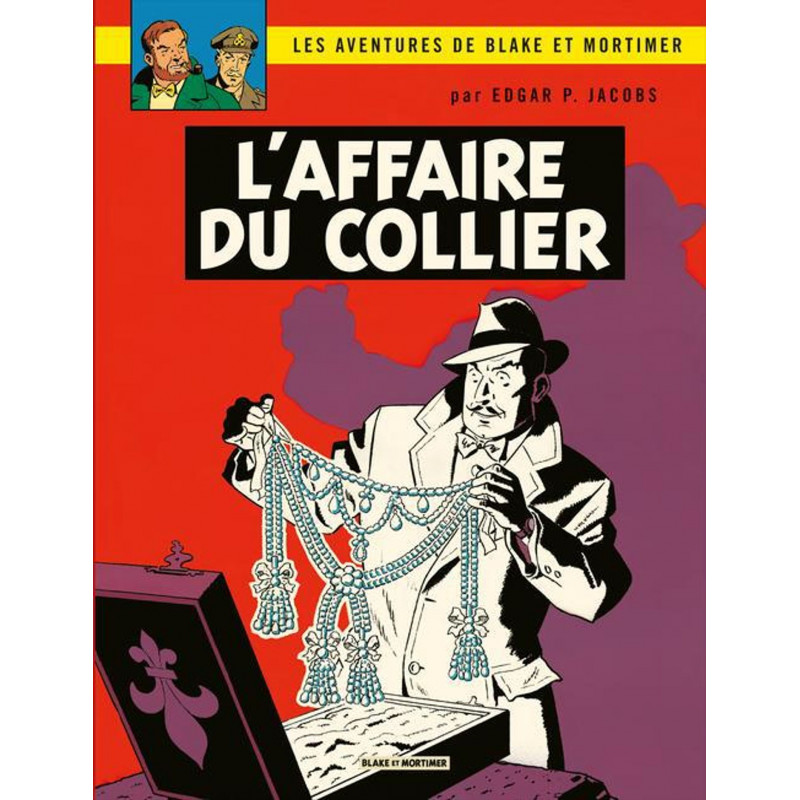 PLAQUE EN ÉTAIN BLAKE & MORTIMER 30X20 CM