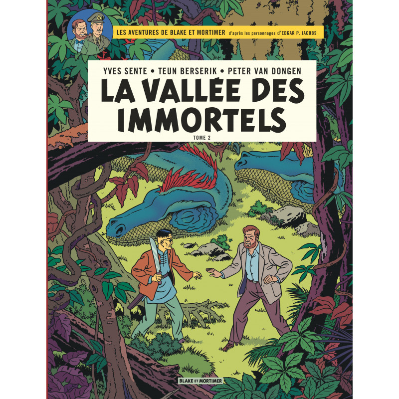 PLAQUE EN ÉTAIN BLAKE & MORTIMER 30X20 CM