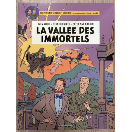 PLAQUE EN ÉTAIN BLAKE & MORTIMER 30X20 CM