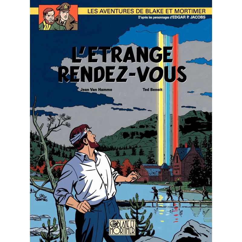 PLAQUE EN ÉTAIN BLAKE & MORTIMER 30X20 CM