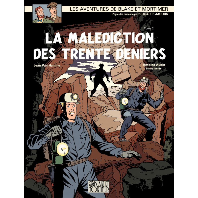 PLAQUE EN ÉTAIN BLAKE & MORTIMER 30X20 CM