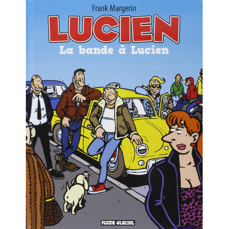 PLAQUE EN ÉTAIN BD LUCIEN 30X20 CM