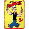 PLAQUE EN ÉTAIN POPEYE 30X20 CM