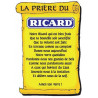 PLAQUE EN ÉTAIN RICARD 30 X 20 CM