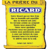 PLAQUE EN ÉTAIN RICARD 30 X 20 CM