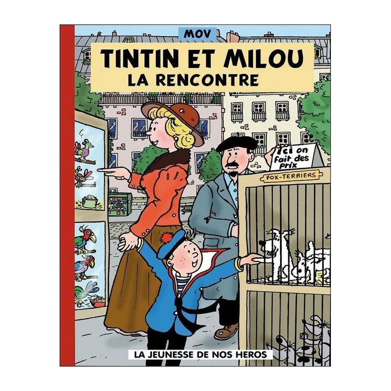 PLAQUE EN ÉTAIN TINTIN 30 X 20 CM