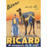 PLAQUE EN ÉTAIN RICARD 30 X 20 CM