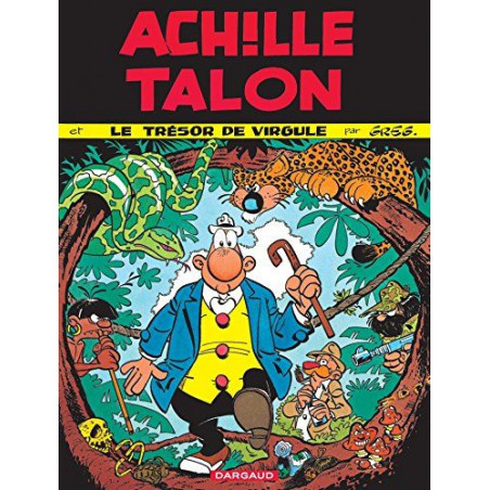 PLAQUE EN ÉTAIN ACHILLE TALON  30 X 20 CM