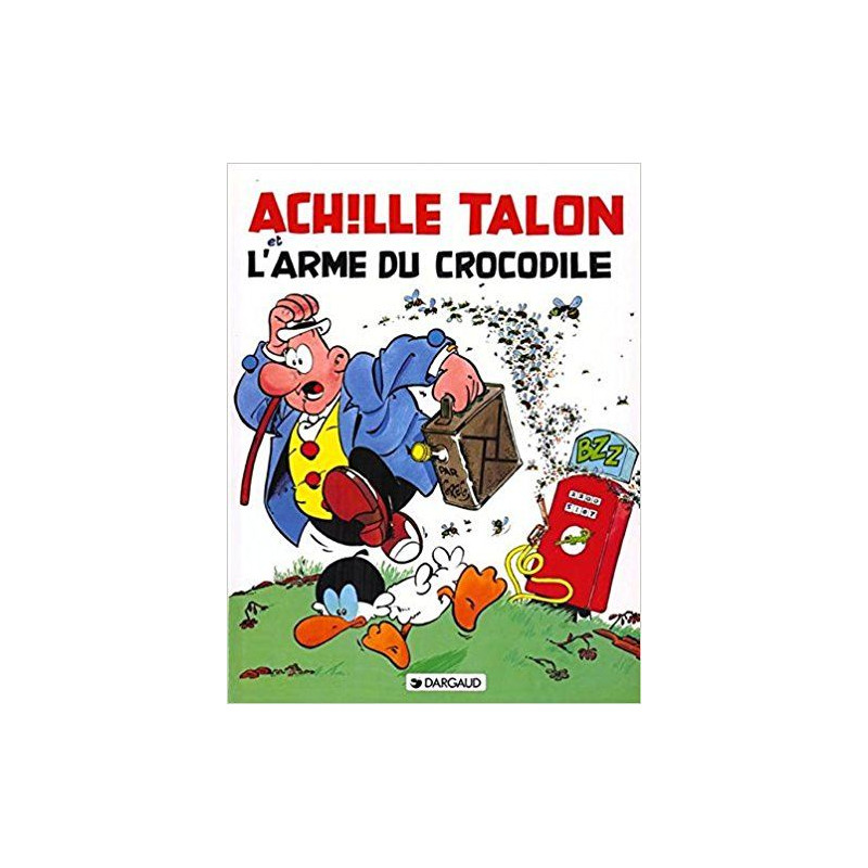 PLAQUE EN ÉTAIN ACHILLE TALON  30 X 20 CM