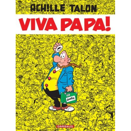 PLAQUE EN ÉTAIN ACHILLE TALON  30 X 20 CM