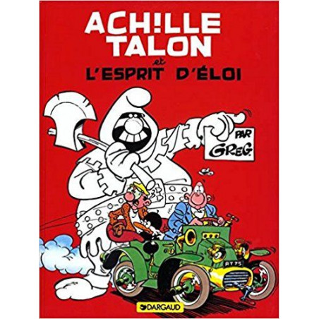 PLAQUE EN ÉTAIN ACHILLE TALON  30 X 20 CM