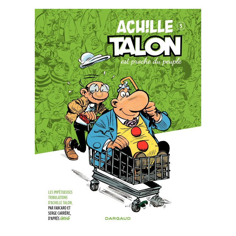 PLAQUE EN ÉTAIN ACHILLE TALON  30 X 20 CM