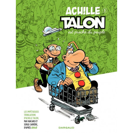 PLAQUE EN ÉTAIN ACHILLE TALON  30 X 20 CM