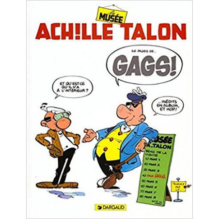 PLAQUE EN ÉTAIN ACHILLE TALON  30 X 20 CM