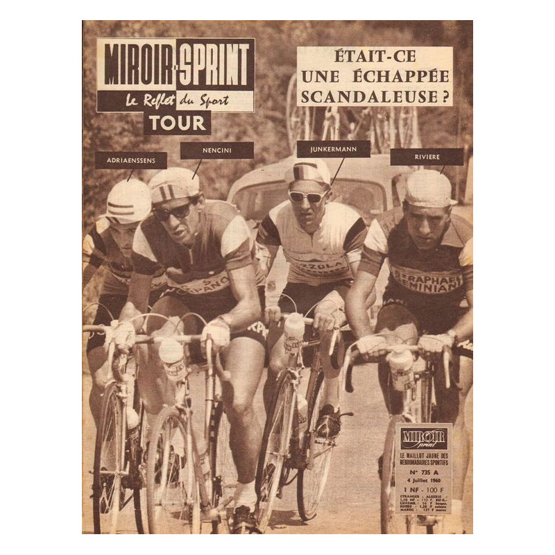 PLAQUE EN ÉTAIN TOUR DE FRANCE 30 X 20 CM