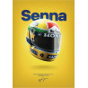 PLAQUE EN ÉTAIN AYRTON SENNA 30 X 20 CM