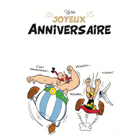 PLAQUE EN ÉTAIN ASTERIX ET OBELIX 30 X 20 CM