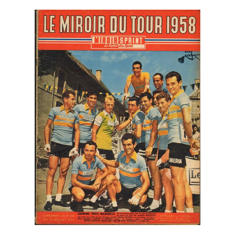 PLAQUE EN ÉTAIN TOUR DE FRANCE 30 X 20 CM