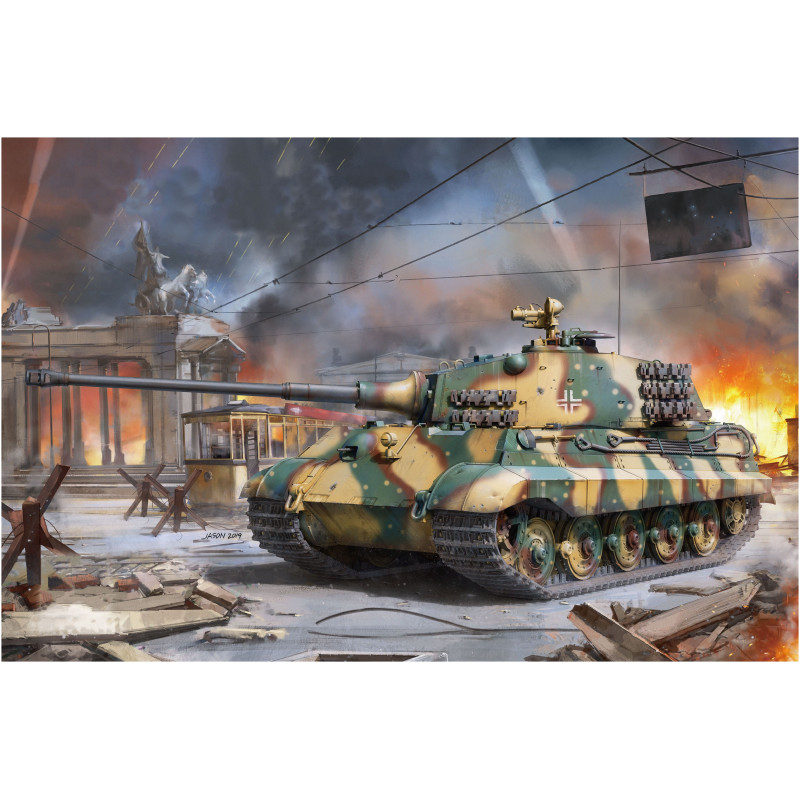 PLAQUE EN METAL ÉTAIN guerre char d'assaut tank  30 X 20 CM